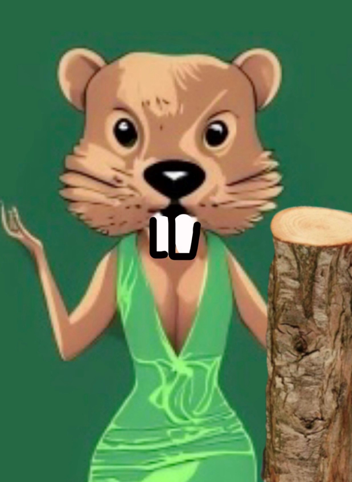 Beaver illustration placeholder
